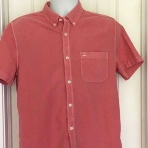 Penny Stock Shirt Medium Short Sleeve Button Down Coin Collectors